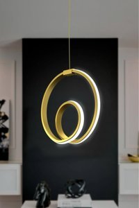 Eglo Petto 3 Tekli Kahverengi Küre Modern Çelik Salon-Oturma Odası Avize