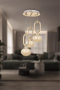 Else Halı Tekli Çok Renkli Resimli Modern Plastik Bebek-Çocuk Odası Avize