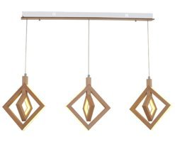 Tt Aydınlatma Tt307-3Tpl-By Tt 3'lü Beyaz Ledli Modern Alüminyum Salon-Oturma Odası Avize