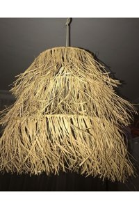 Luz Amarilla Tekli Altın Ledli Modern Alüminyum Antre-Hol Avize