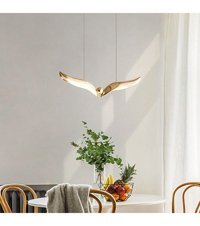 Vk Home Aydınlatma Begonya 2'li Siyah Sarkıt Modern Halat Salon-Oturma Odası Avize