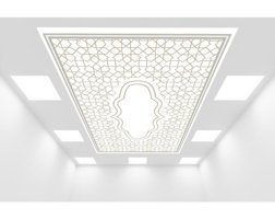Manogrup Avize Aydınlatma 3'lü Beyaz Sarkıt Modern Plastik Salon-Oturma Odası Avize