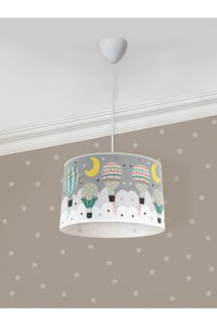 Butik Hobala Tekli Kahverengi Ahşap Rustik Ahşap Salon-Oturma Odası Avize