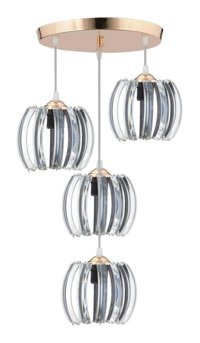 Hmydesign New Balle Tekli Beyaz Modern Halat Salon Avize