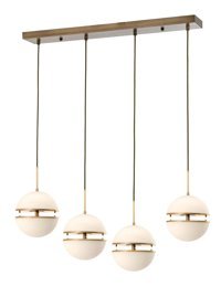 Kardelen Aydınlatma Avize Nairobi 2'li Siyah Modern Metal Salon-Oturma Odası Avize