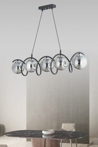 Eslight E548 Tekli Beyaz Plastik Modern Plastik Salon-Oturma Odası Avize