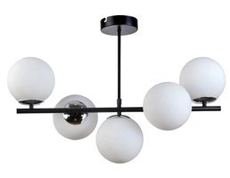 Luna Lighting 4113-1Ab Fona Tekli Altın Ledli Modern Metal Salon-Oturma Odası Avize