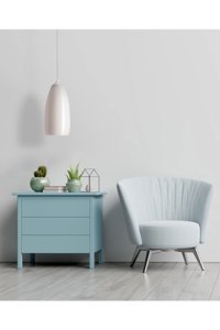 Veda Avize Lotus 7'li Siyah Sarkıt Modern Cam Salon-Oturma Odası Avize