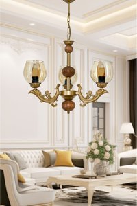 Crystal Palace Tekli Gümüş Ledli Modern Krom Salon-Oturma Odası Avize