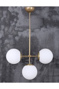 Modavize 2'li Siyah Cam Modern Metal Salon-Mutfak Avize