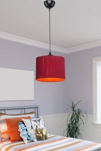 Fumo Home Tekli Beyaz Ahşap Modern Ahşap Salon-Oturma Odası Avize