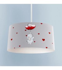 Bambaşka Moda Bmav-1059 Tekli Çok Renkli Pasta Modern Kumaş Bebek-Çocuk Odası Avize