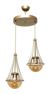 Begüsa Arel Tekli Beyaz Sarkıt Modern Metal Salon-Oturma Odası Avize