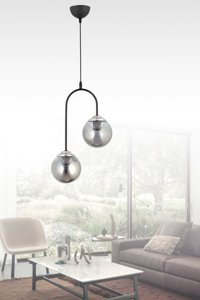 Eres Aydınlatma Tekli Altın Ledli Modern Alüminyum Salon-Oturma Odası Avize