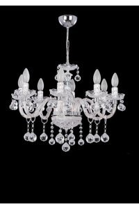 Homing Tekli Bej Modern Kumaş Salon-Oturma Odası Avize