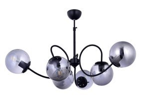 Varsthree Abbey Tekli Altın Küre Modern Plastik Salon-Oturma Odası Avize