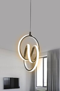 Özpolataydınlatma Oregon 3'lü Beyaz Modern Hasır Salon Avize