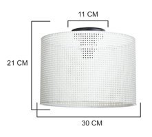 Luna Lighting 3111-1 Rise Tekli Altın Küre Eskitme Metal Salon-Oturma Odası Avize