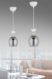 İstanbul Avize Alin 4'lü Gümüş Sarkıt Modern Metal Salon-Oturma Odası Avize