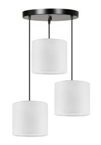 Ladco Aydınlatma M-7106-15-1 Tekli Siyah Sarkıt Modern Alüminyum Salon-Oturma Odası Avize