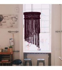 Atölye Zed Zed70 Tekli Kahverengi Sarkıt Rustik Ahşap Salon-Oturma Odası Avize