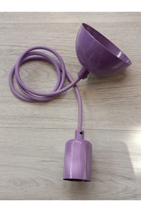 Mutlu Ahşap Tekli Sarı Modern Hasır Salon Avize