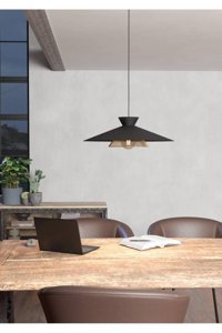 Eczekahome 7'li Altın Küre Modern Çelik Salon-Oturma Odası Avize