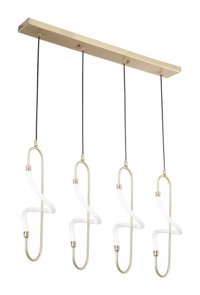 Karlıkturistik Model 8 10'lu Bej Rustik Cam Salon Avize