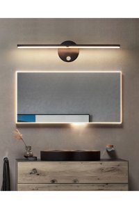 Prestige Tekli Altın Ledli Modern Krom Salon Avize