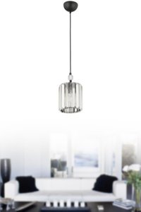 Homing Ayd-2992 Tekli Bej Baskılı Modern Kumaş Salon-Oturma Odası Avize