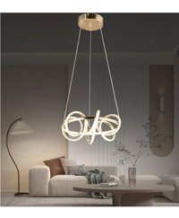 Light House Tekli Bej Sarkıt Modern Krom Mutfak Avize