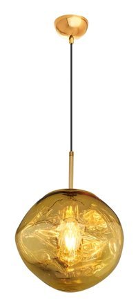 Osc Home Aydınlatma Tasarım Tekli Altın Metal Modern Alüminyum Salon-Oturma Odası Avize