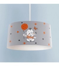 Bby Home & Desıgn Migena Tekli Beyaz Sarkıt Modern Metal Salon-Oturma Odası Avize