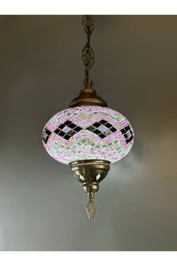 Cici Odam Sevimli Geyik Melek Tekli Çok Renkli Sarkıt Modern Kumaş Bebek-Çocuk Odası Avize