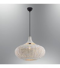 Lucea 3'lü Sarı Ledli Modern Metal Salon-Oturma Odası Avize