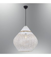 Tt Aydınlatma Tt003-Esk Tekli Altın Ledli Modern Alüminyum Salon-Oturma Odası Avize