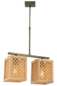 Tt Aydınlatma Tt321-Esk-Plf Tekli Kahverengi Ledli Modern Alüminyum Salon-Oturma Odası Avize