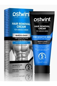 Ostwint Hassas Ciltler İçin Tüm Vücut Genital Bölge Erkek Tüy Dökücü Sprey 100 ml
