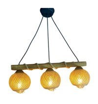Luz Amarilla Tekli Mavi Ledli Modern Alüminyum Salon-Oturma Odası Avize