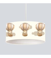 Caprice Halı Cp166 Tekli Beyaz Sarkıt Modern Plastik Bebek-Çocuk Odası Avize