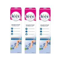 Veet Smooth & Fresh Hassas Ciltler İçin Tüm Vücut Genital Bölge Kadın Tüy Dökücü Sprey 3x200 ml