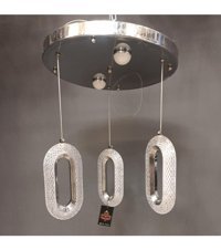 Modavize 4'lü Çok Renkli Metal Modern Metal Salon-Oturma Odası Avize