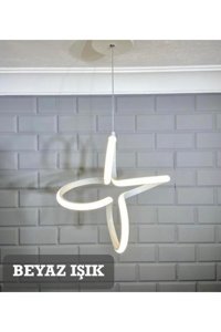 Harnelli Tekli Altın Modern Alüminyum Antre-Hol Avize