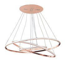 Tt Aydınlatma Tt307-35-Esk Tt Tekli Kahverengi Ledli Modern Alüminyum Salon-Oturma Odası Avize