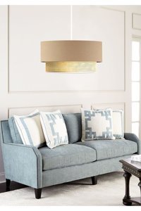 Hegza Lighting Mellızo 2'li Beyaz Plafonyer Modern Alüminyum Salon-Oturma Odası Avize