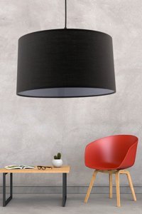 Begüsa Direl Tekli Kahverengi Ledli Modern Alüminyum Salon-Oturma Odası Avize