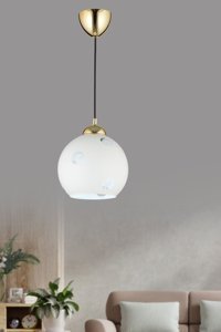 Modelight Tekli Siyah Halat Modern Halat Salon-Oturma Odası Avize