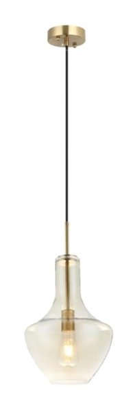 Lampaluce Lungo 6'lı Sarı Şapkalı Modern Kumaş Salon-Oturma Odası Avize
