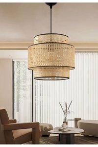 Perateknoloji 3'lü Gri Helezon Modern Alüminyum Salon-Oturma Odası Avize