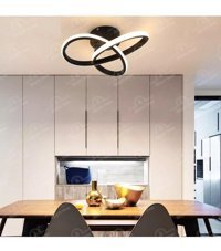 Eglo Tarbes 3'lü Sarı Prizma Modern Çelik Salon-Oturma Odası Avize